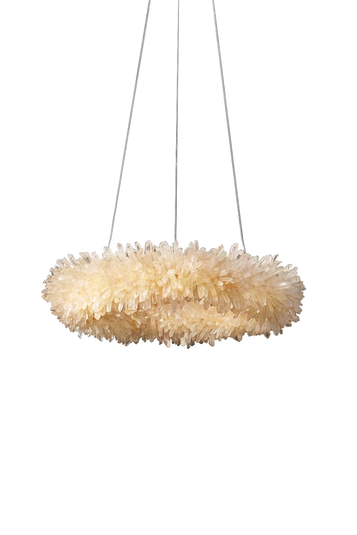Quartz Crystal Chandelier