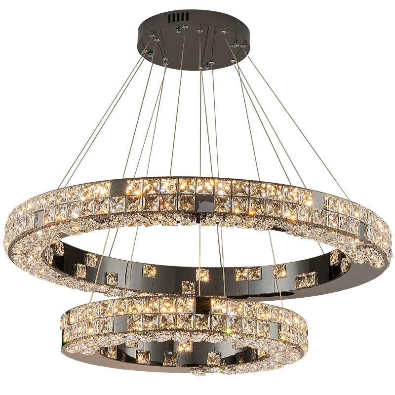 Bacci Ring Modern Chandelier