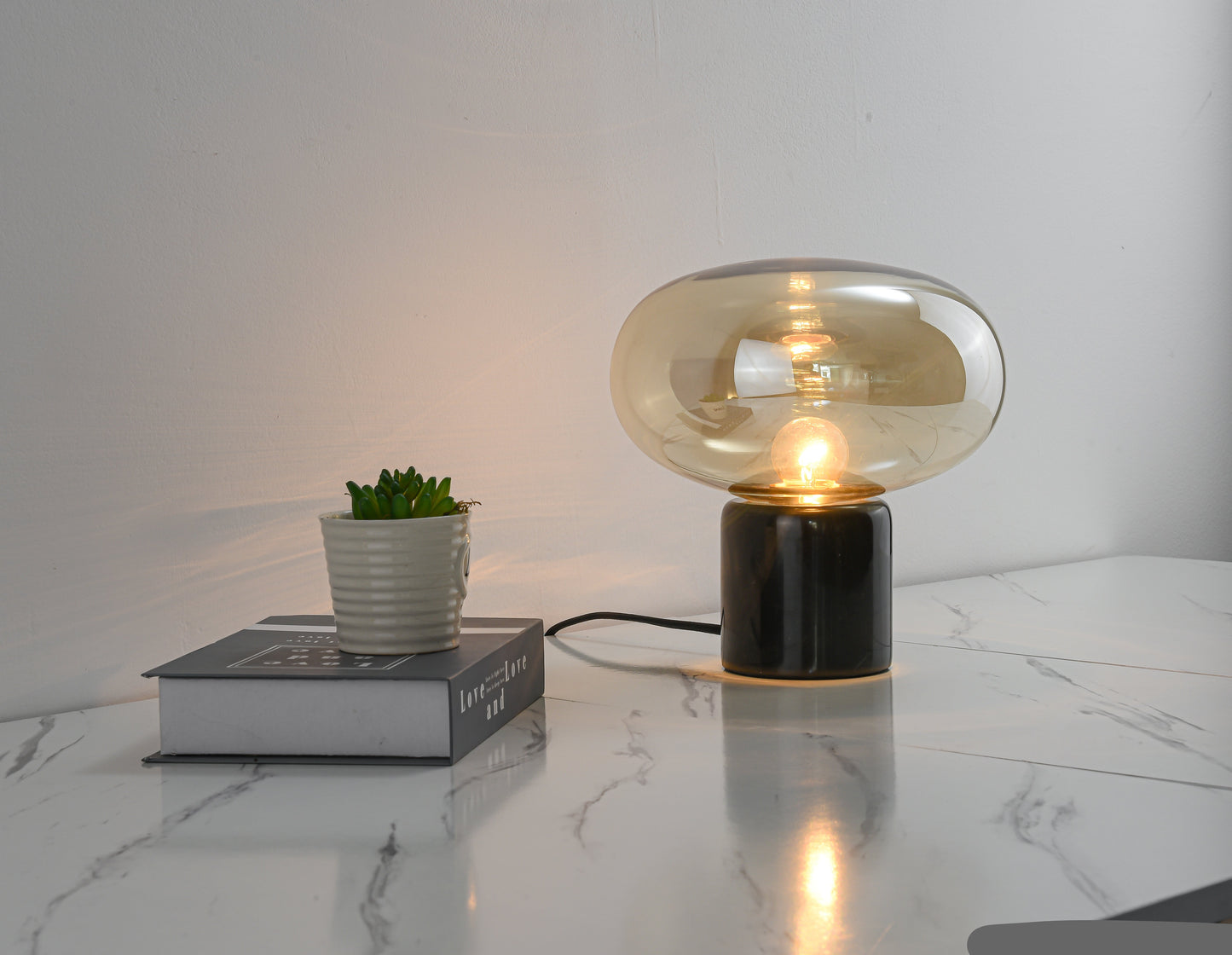 Mini Marble glass table lamp
