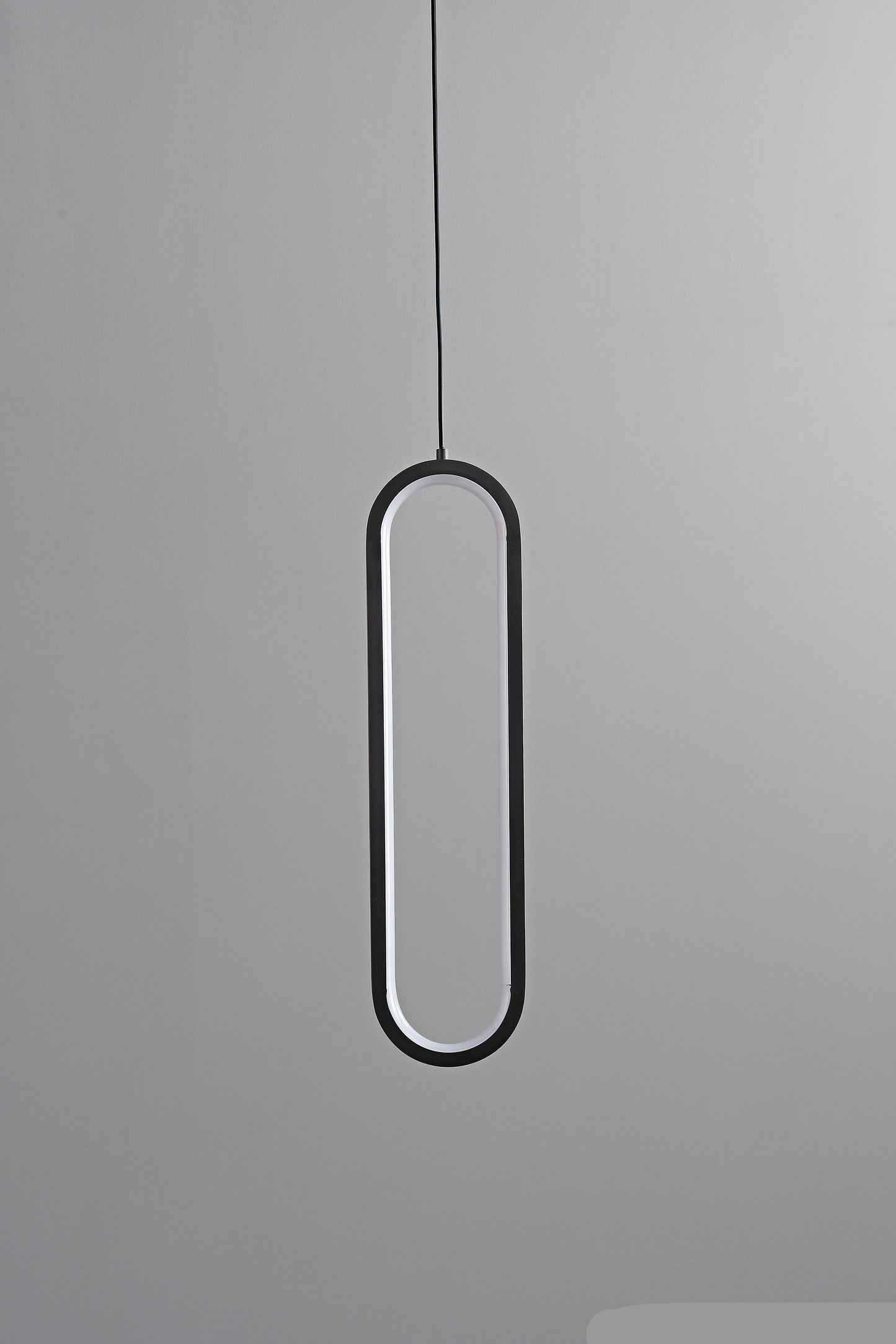 Oval LED ring pendant