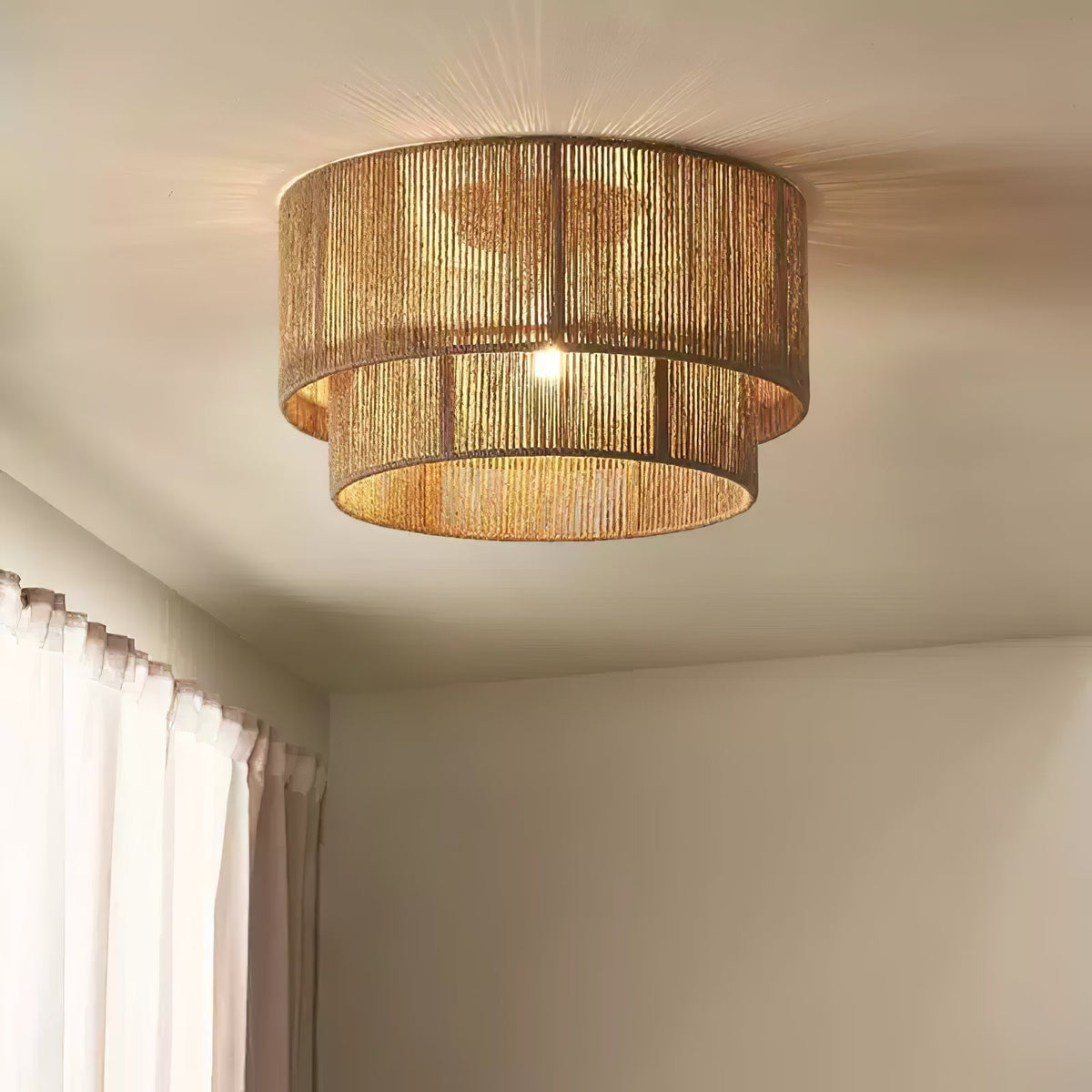 Astra Woven Ceiling Lamp