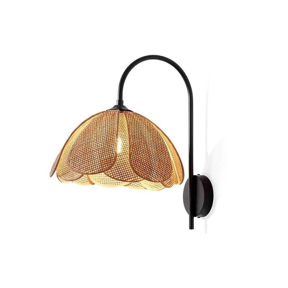Rattan Wall Lamp 15.7 Inch