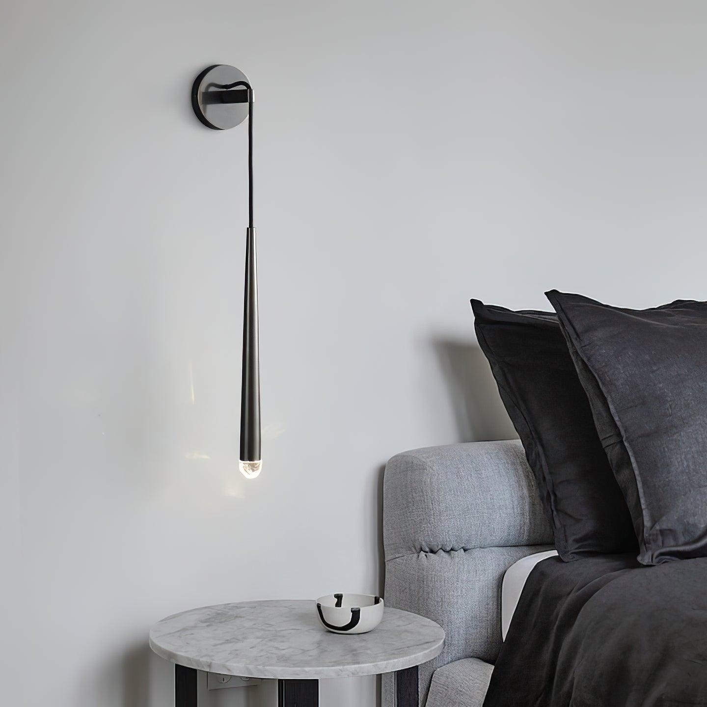 Cone Wall Lamp in Brass