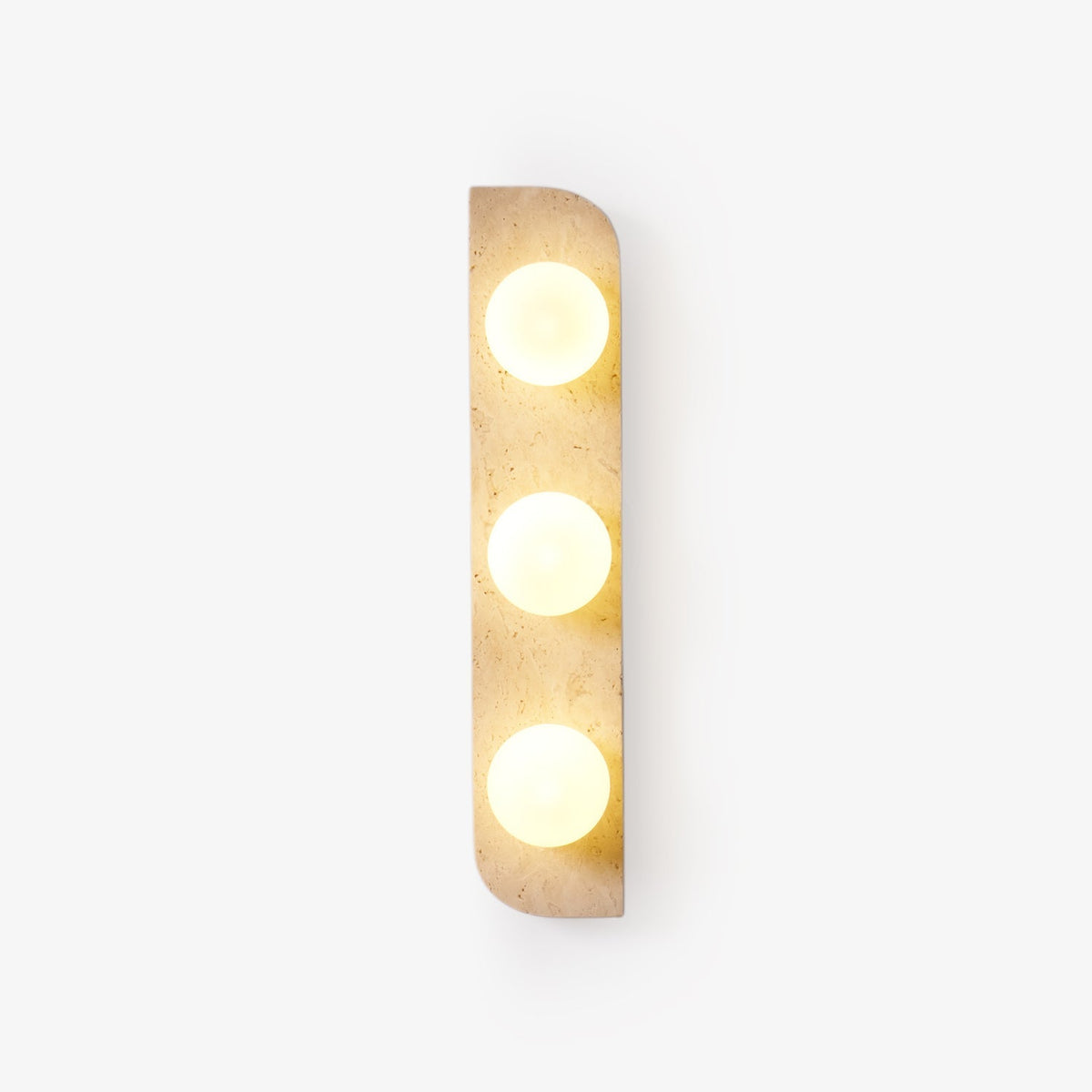 Elysian Travertine Plug-in Wall Light