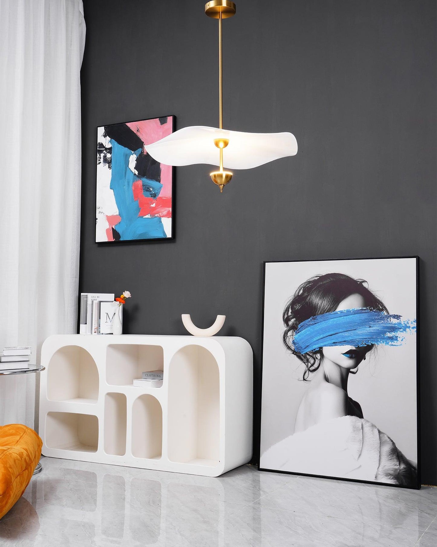 Double Biscuit Pendant Light