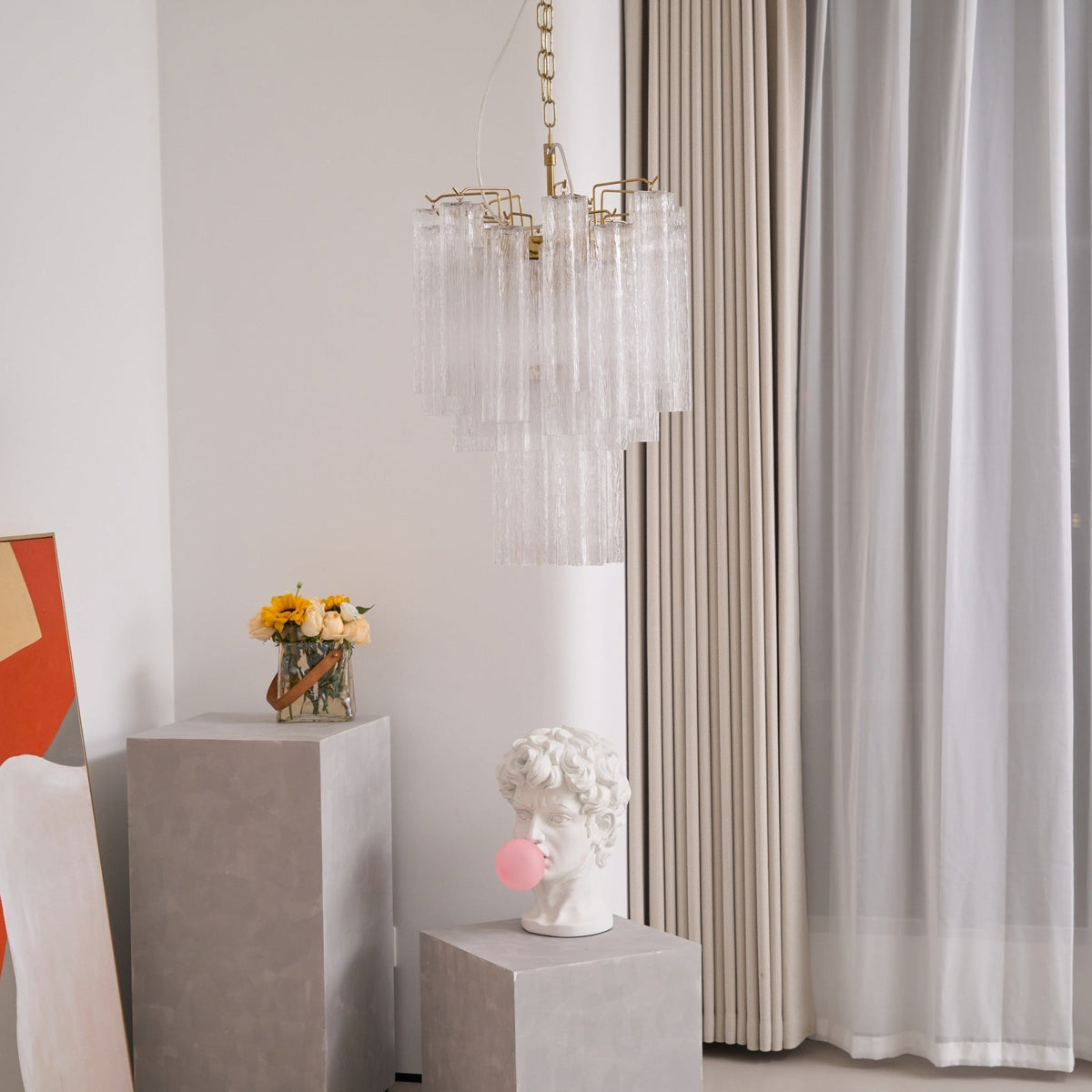 Giselle Murano Glass Chandelier