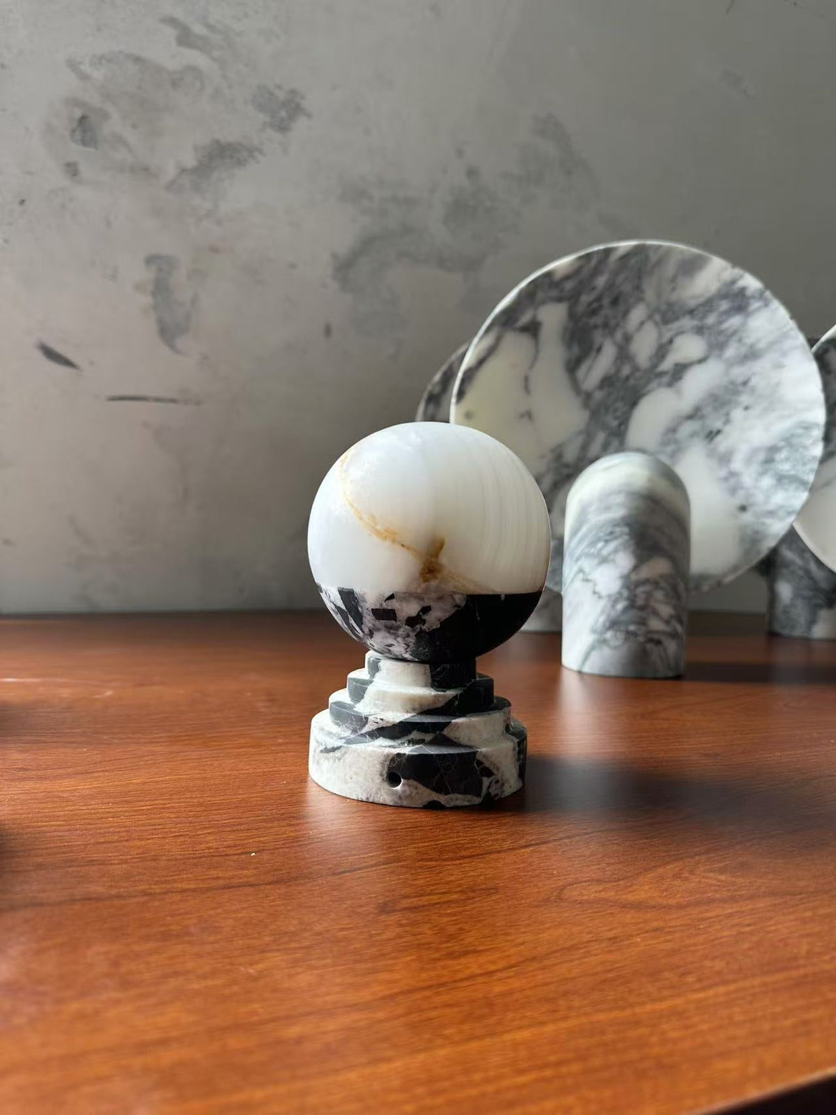 Lunar Marble Table Lamp