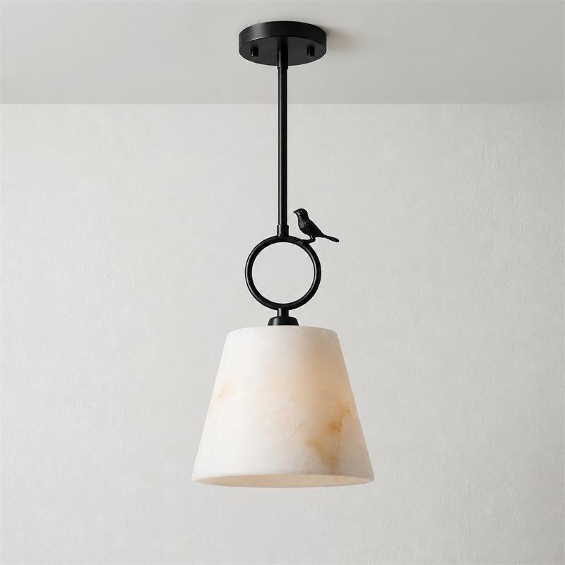 Bird Alabaster Pendant Lamp