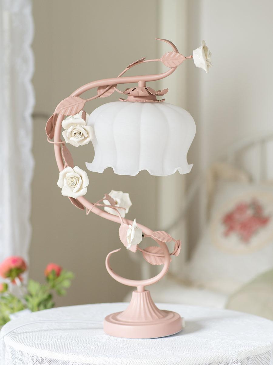 Glass Gooseneck Table Lamp 12.2 Inch