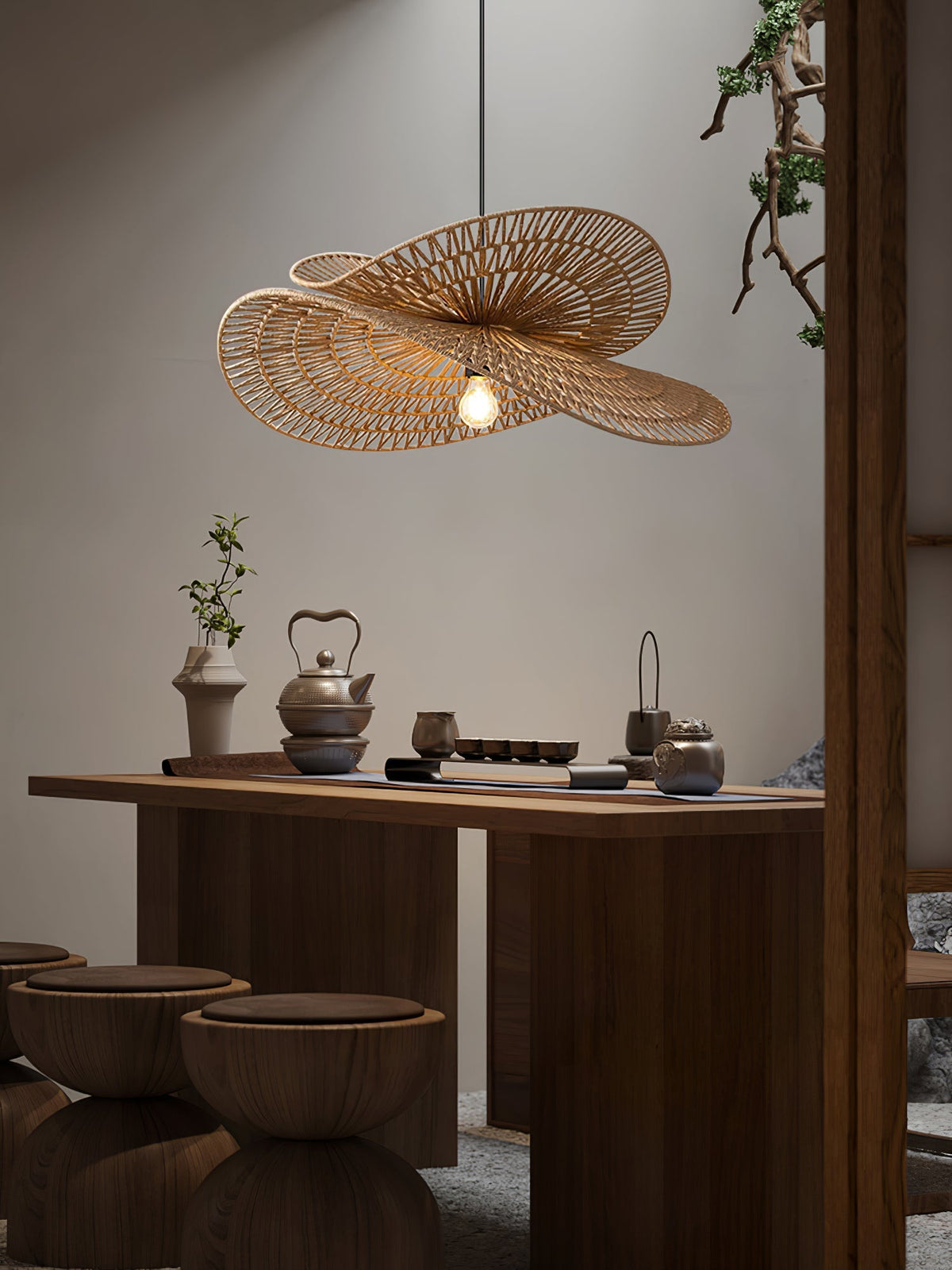 Woven Breeze Pendant Light