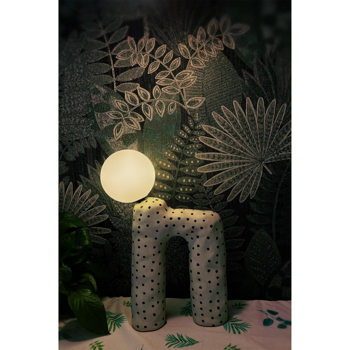 Zebra Table Lamp