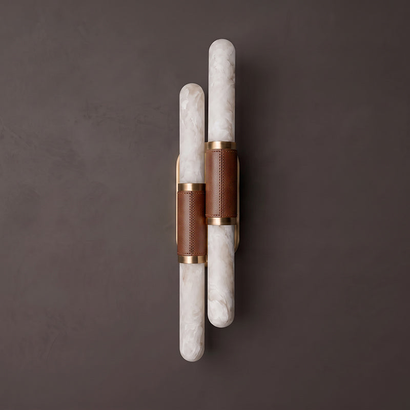 Elthara Alabaster Wall Sconce