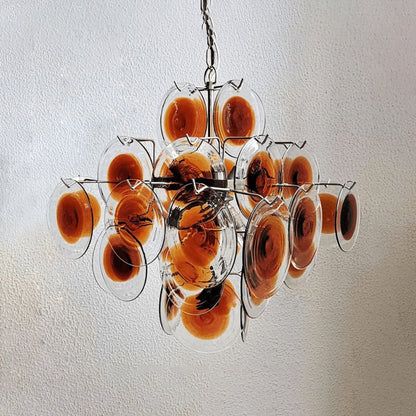Mazzega Vistosi Murano Chandelier