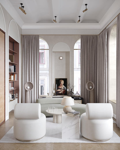 Echo Sculptural Floor Lamp