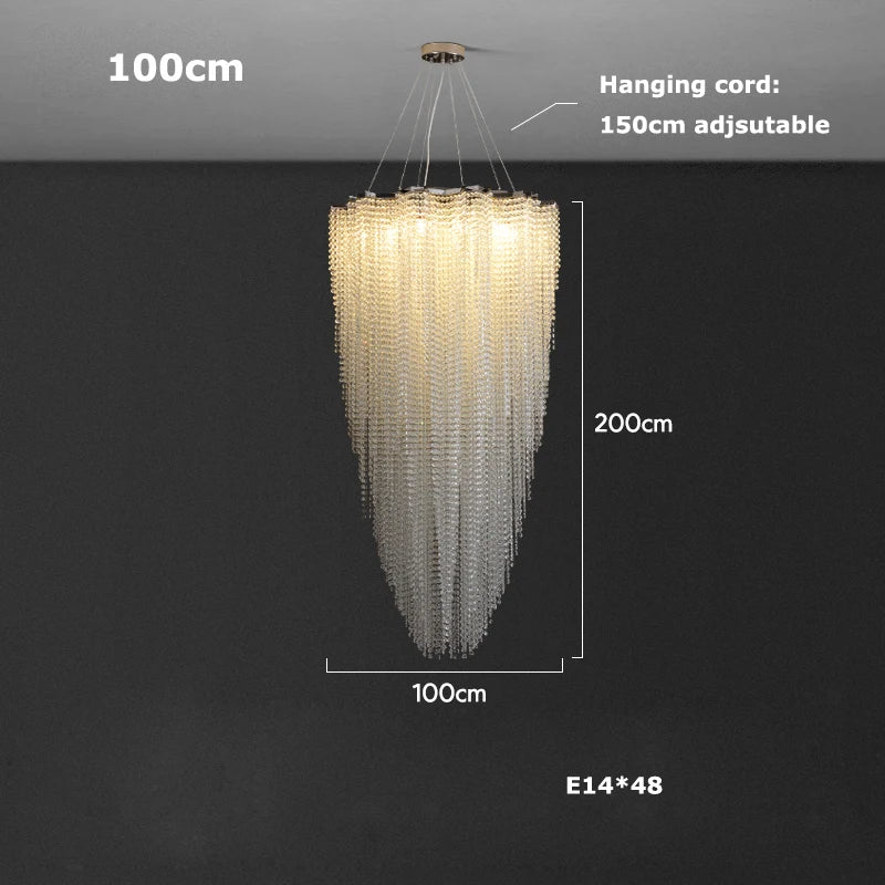 Alleri Crystal Foyer Chandelier