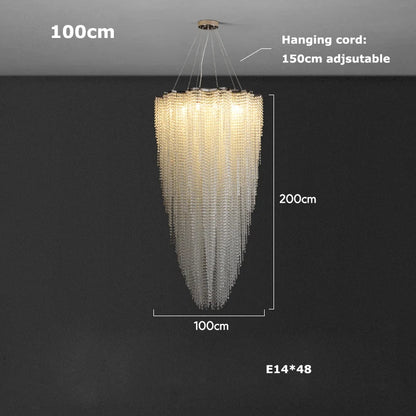 Alleri Crystal Foyer Chandelier