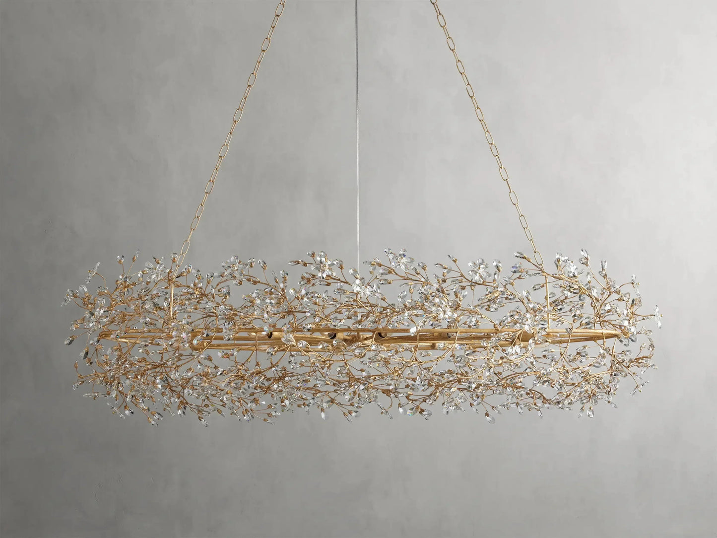 Fiore Oval Chandelier 62''74''