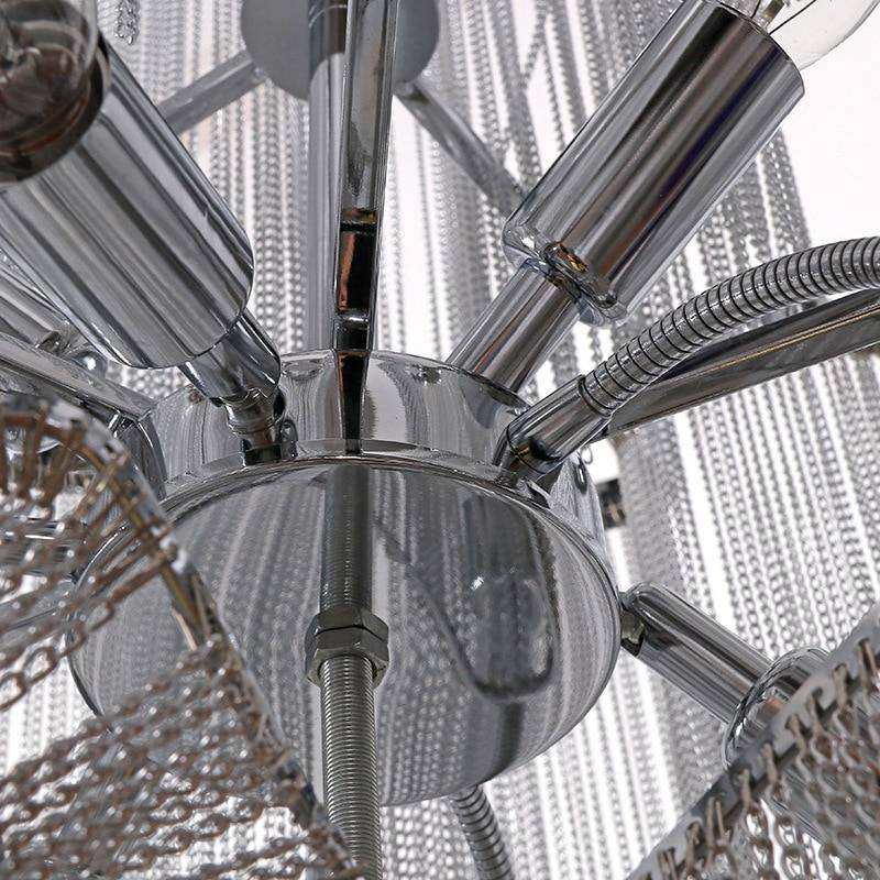 Cadena Metal Tassel Chandelier