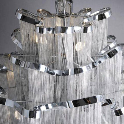 Cadena Metal Tassel Chandelier