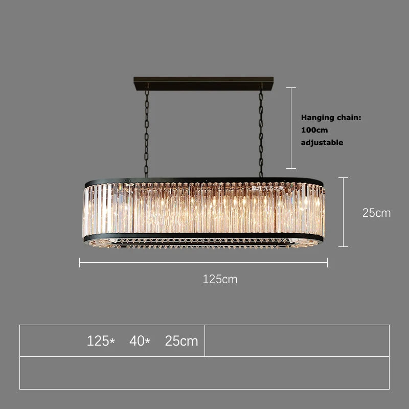 Gio Crystal Dining Room Chandelier