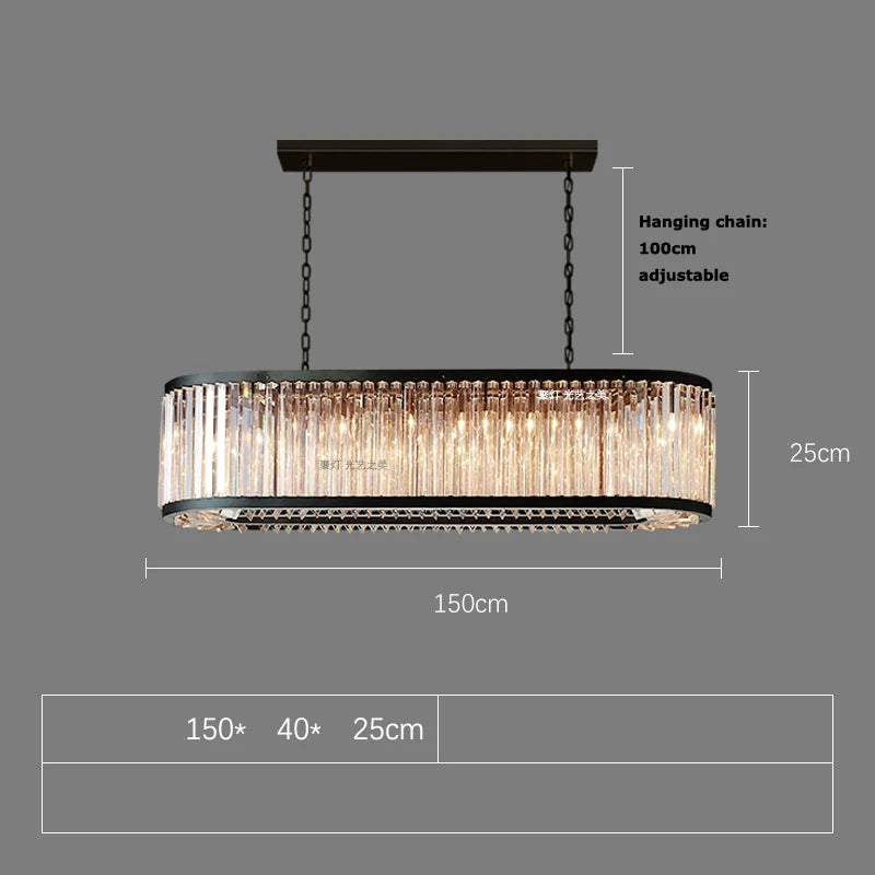 Gio Crystal Dining Room Chandelier