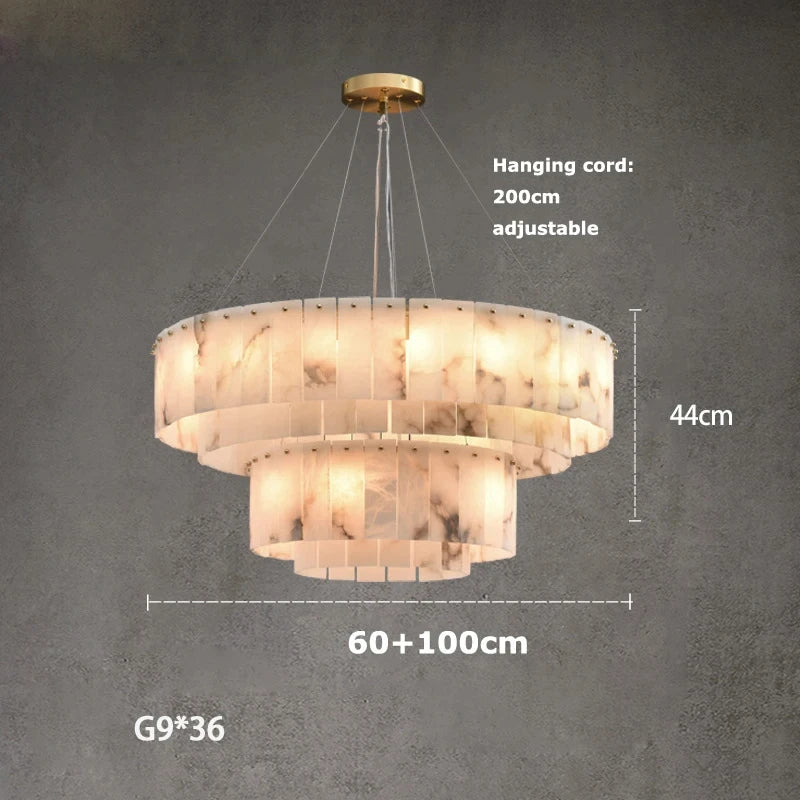 Oakley Marble Chandelier