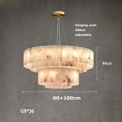 Oakley Marble Chandelier