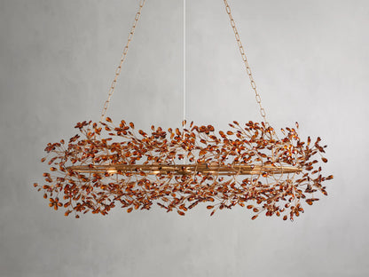 Fiore Oval Chandelier 62''74''