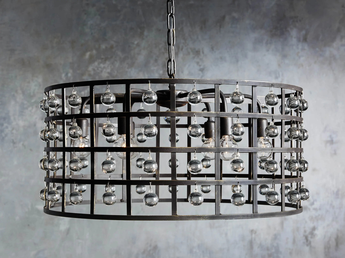 La Cage Round Chandelier 6/8/12 Light