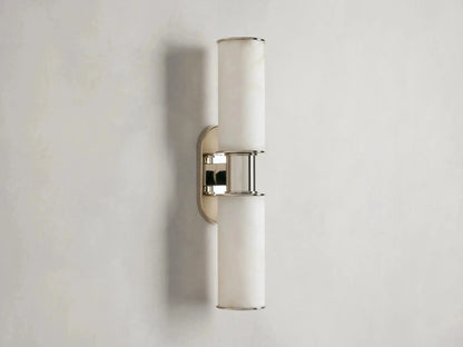 Harlin 2-Light Wall Sconce in Alabaster