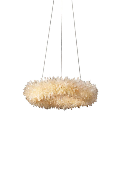 Quartz Crystal Chandelier