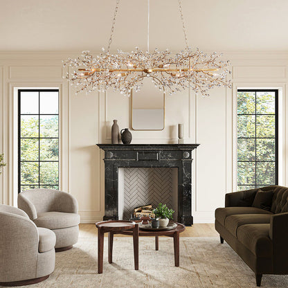 Fiore Linear Chandelier 43''51''68''