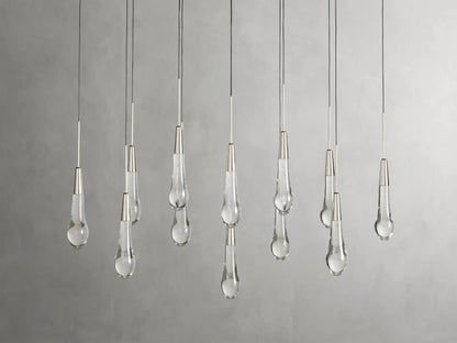 Soltaire Linear Chandelier 37"W