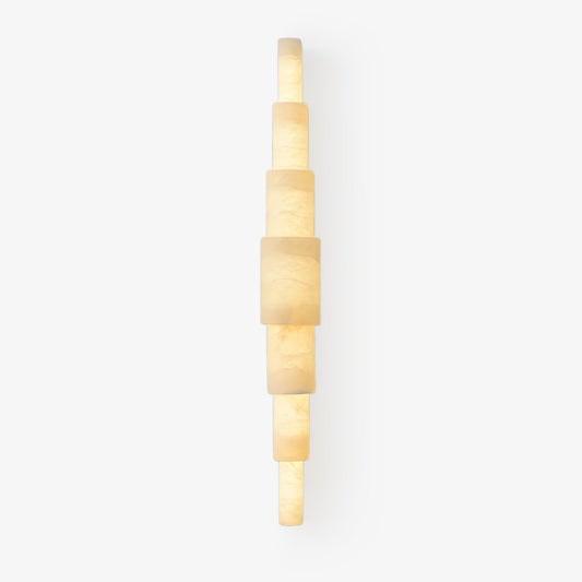 Alba Cascade Alabaster Wall Sconce