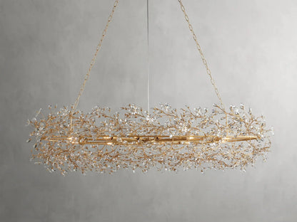 Fiore Oval Chandelier 62''74''