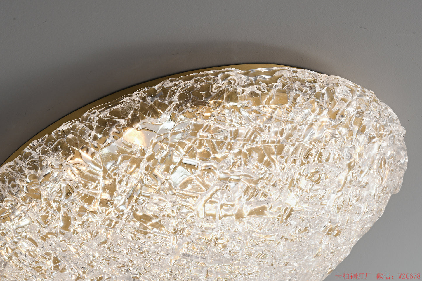Gino Ice Pattern Ceiling Lamp