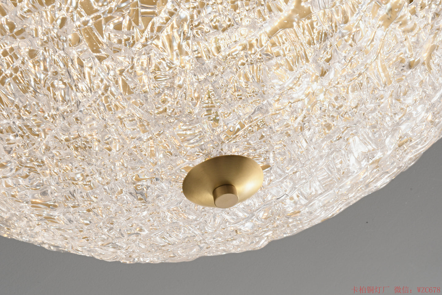 Gino Ice Pattern Ceiling Lamp