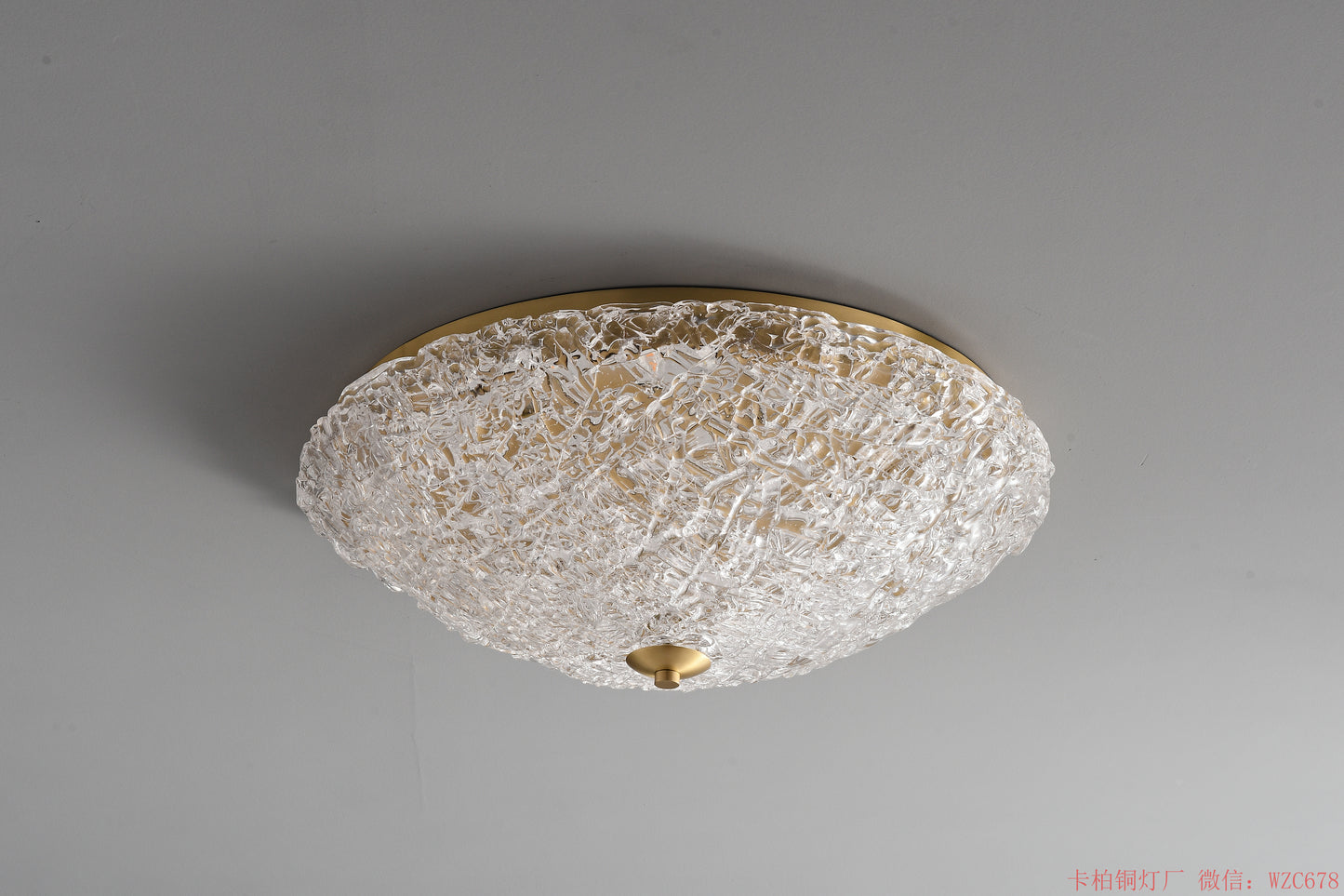 Gino Ice Pattern Ceiling Lamp
