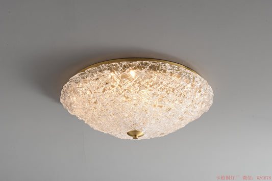 Gino Ice Pattern Ceiling Lamp