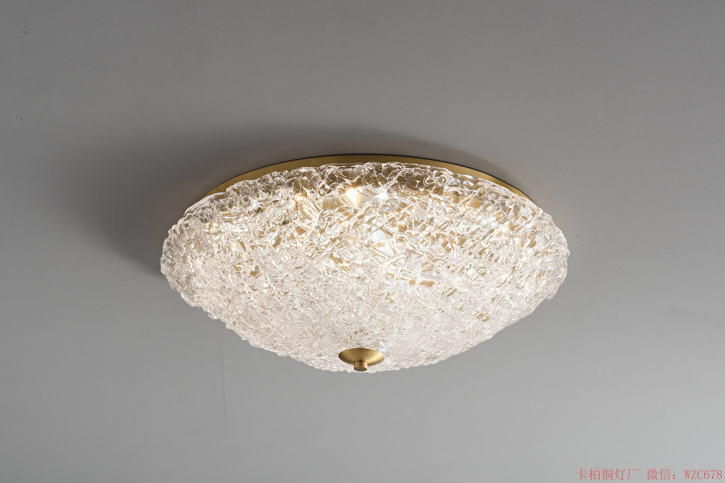 Gino Ice Pattern Ceiling Lamp