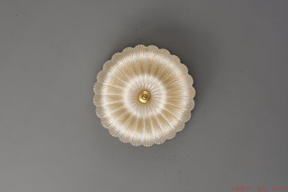 Round Glass ceiling light