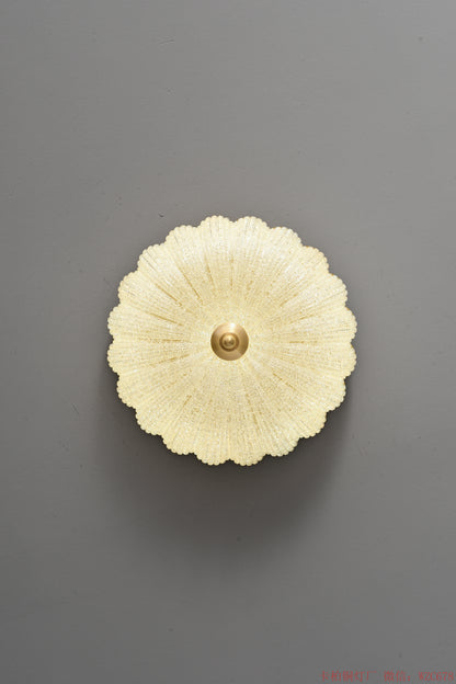 Round Glass ceiling light