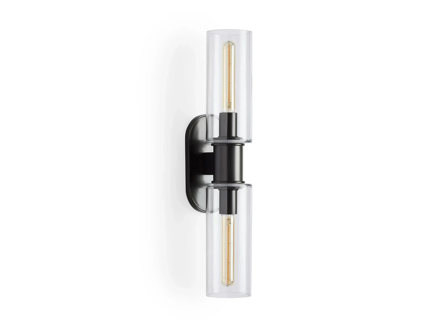 Harlin 2-Light Wall Sconce in Clear