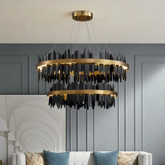 Nera 2-Tier Modern Chandelier