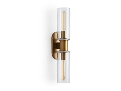 Harlin 2-Light Wall Sconce in Clear
