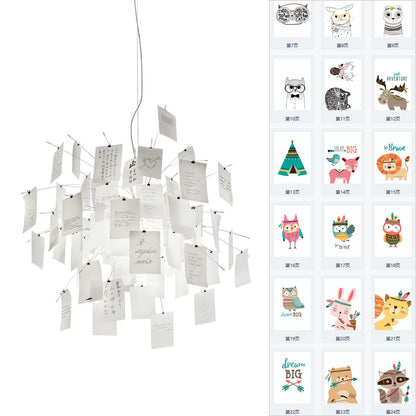 Paper Chandelier