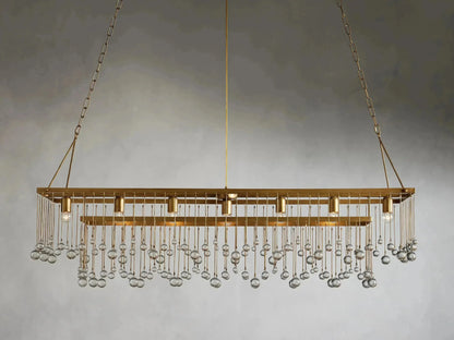 Aubrey Rectangular Chandelier 47''60''