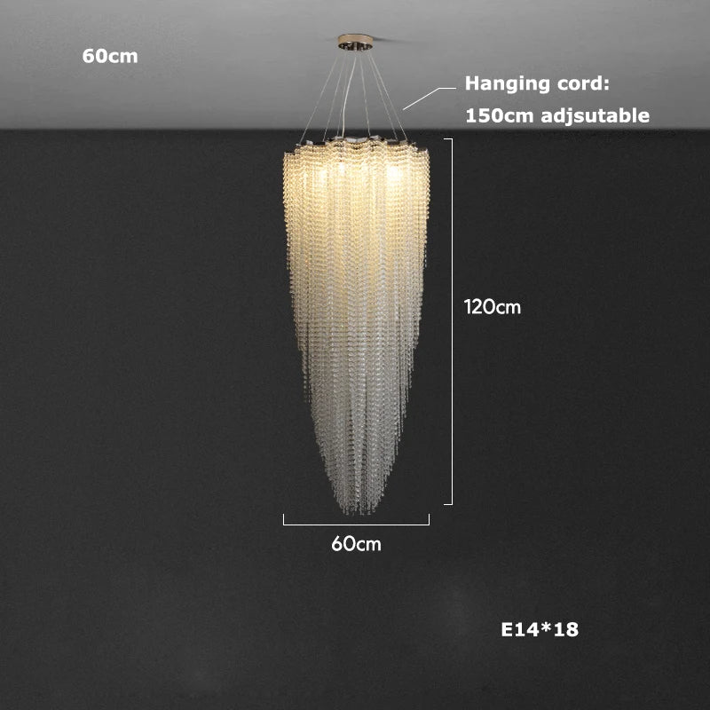 Alleri Crystal Foyer Chandelier