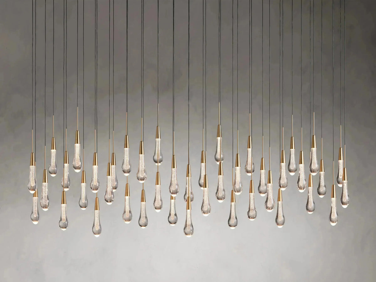 Soltaire Linear Chandelier 37"50"70"87"120"