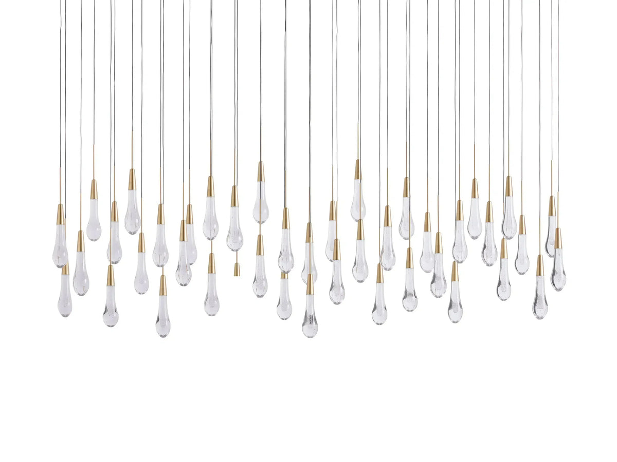 Soltaire Linear Chandelier 37"50"70"87"120"